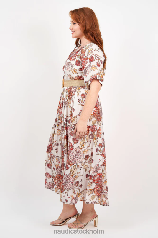 kvinnor Naudic amisha kortärmad maxi willow kläder ZN2F676