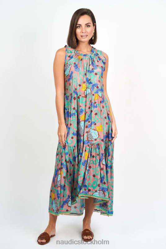 kvinnor Naudic mabel maxi mira mocka kläder ZN2F6388