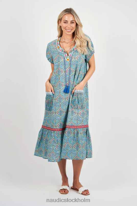 kvinnor Naudic sao paulo maxi folk kläder ZN2F6271