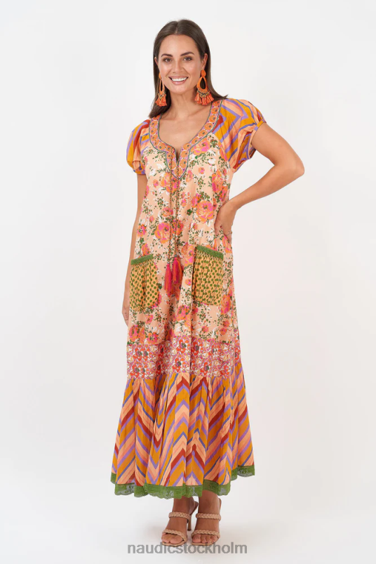 kvinnor Naudic sao paulo maxi harlo patch kläder ZN2F690