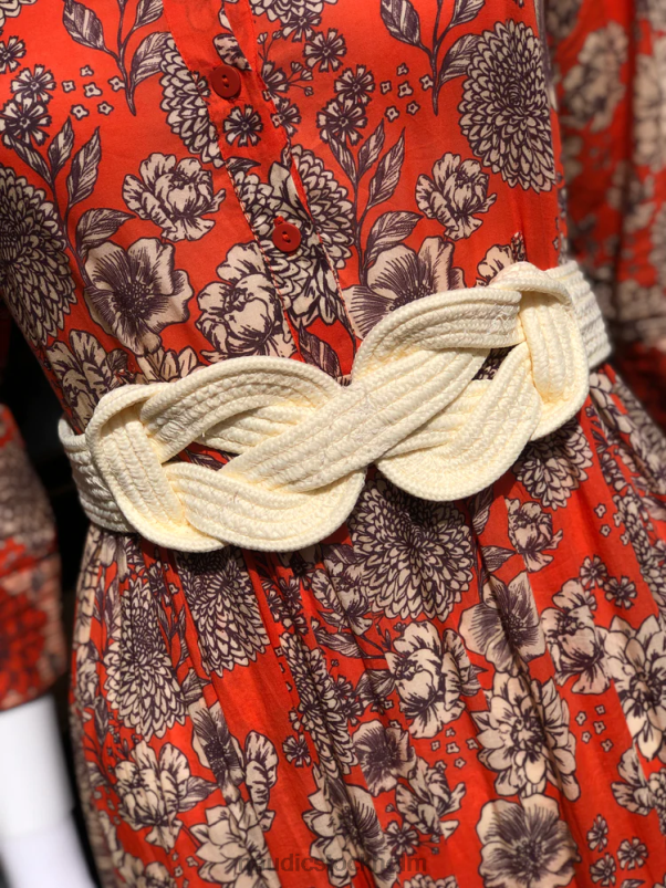 kvinnor Naudic le lien vävt bälte Tillbehör ZN2F6410