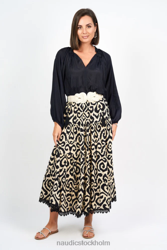 kvinnor Naudic le lien vävt bälte Tillbehör ZN2F6410